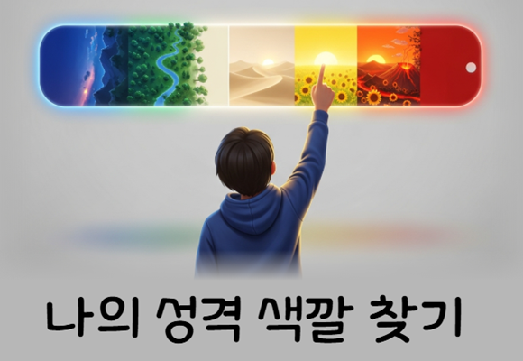 나의 성격을 색깔로 표현 퍼스널 컬러 심리테스트