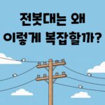 전봇대에 숨겨진 과학 변압기 애자